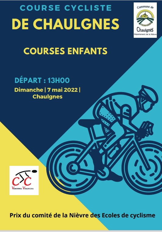 Course cycliste de Chaulgnes le 7 Mai 2023