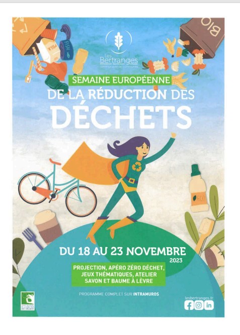 C’est bientôt la semaine européenne de la réduction des déchets