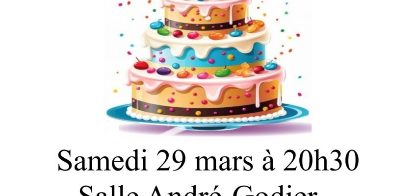 A vos agendas !